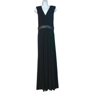 UNDER.LIGNE BY DOO.RI BLACK WOOL MAXI DRESS 6